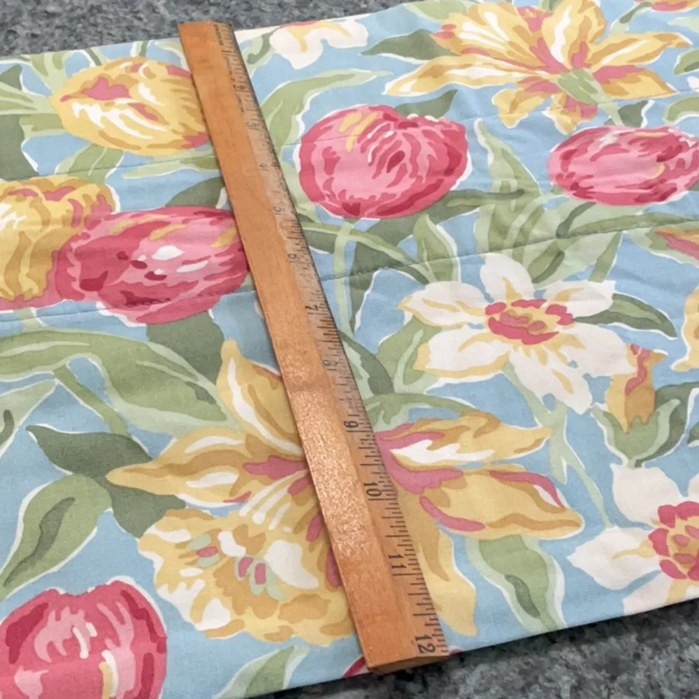 Rare Vintage Laura Ashley Tulips 3 window valances 1990’s rare